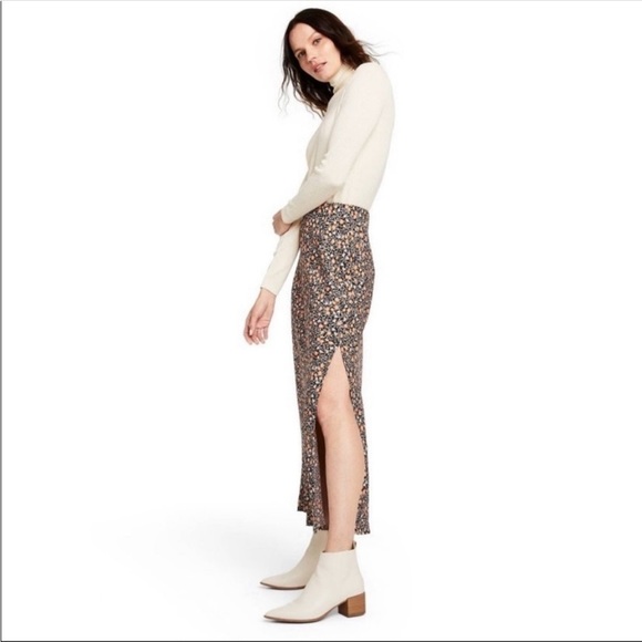 Nili Lotan Dresses & Skirts - NILI Lotan For Target Floral Maxi A-Line Skirt Size 1X